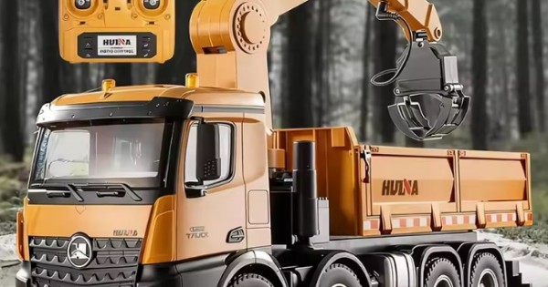 Huina 1538 RC Dump Truck 1:14 26CH Alloy Remote Control Grabing